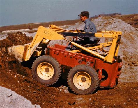 when was the first skid steer made|first skid steer model.